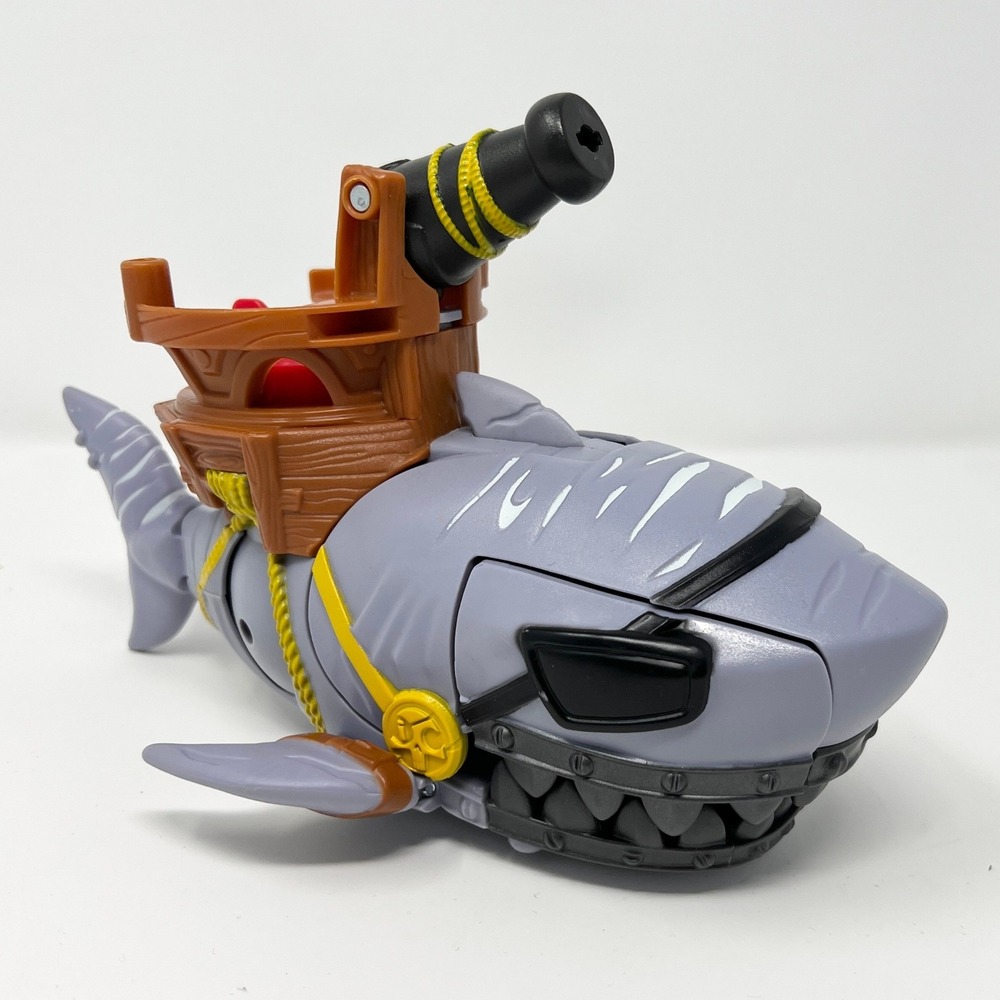 Pirate Mega Mouth Shark Boat Ship 2015 Fisher Price Imaginext F77